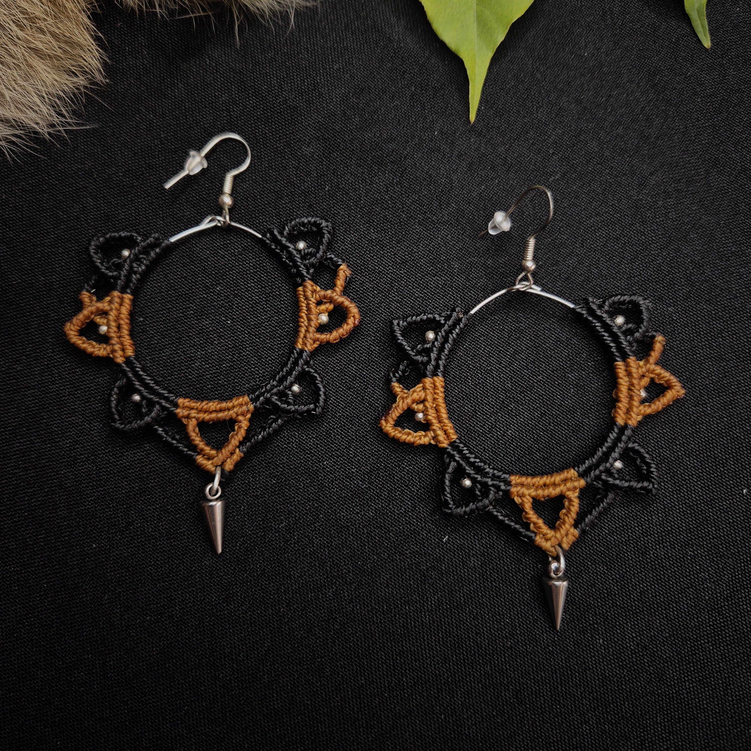 Boucles d'oreilles créoles "Maya"