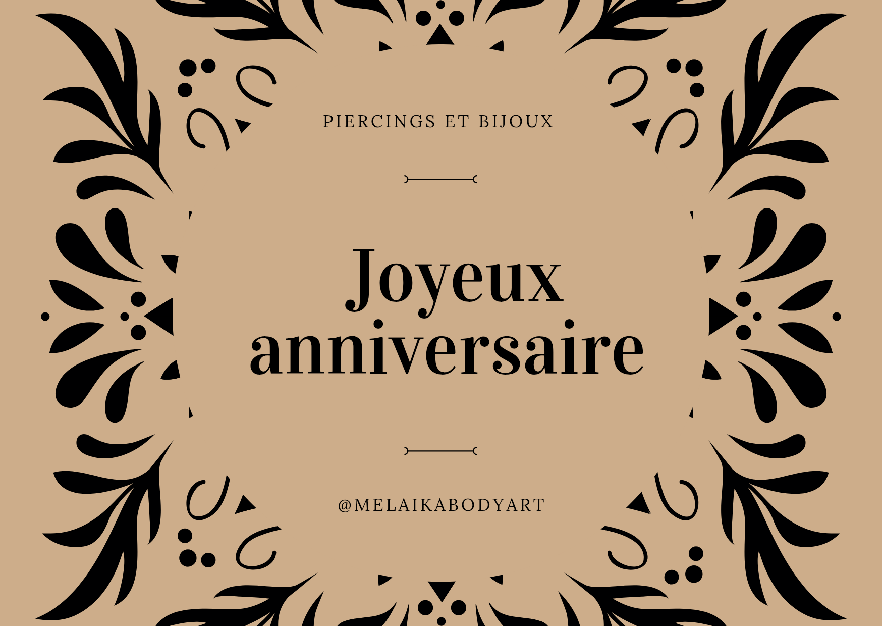 Joyeux anniversaire