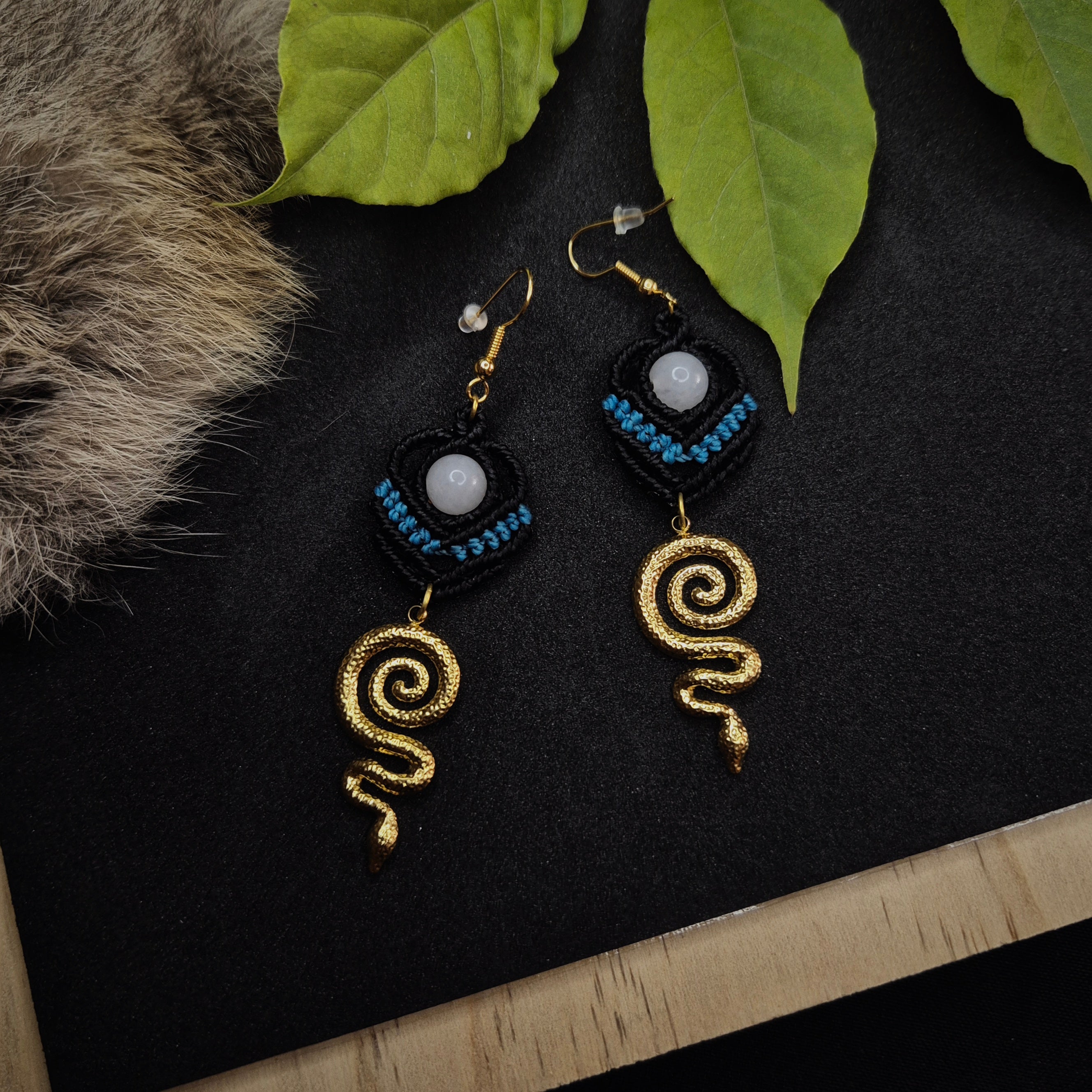Boucles d'oreilles "Snake"